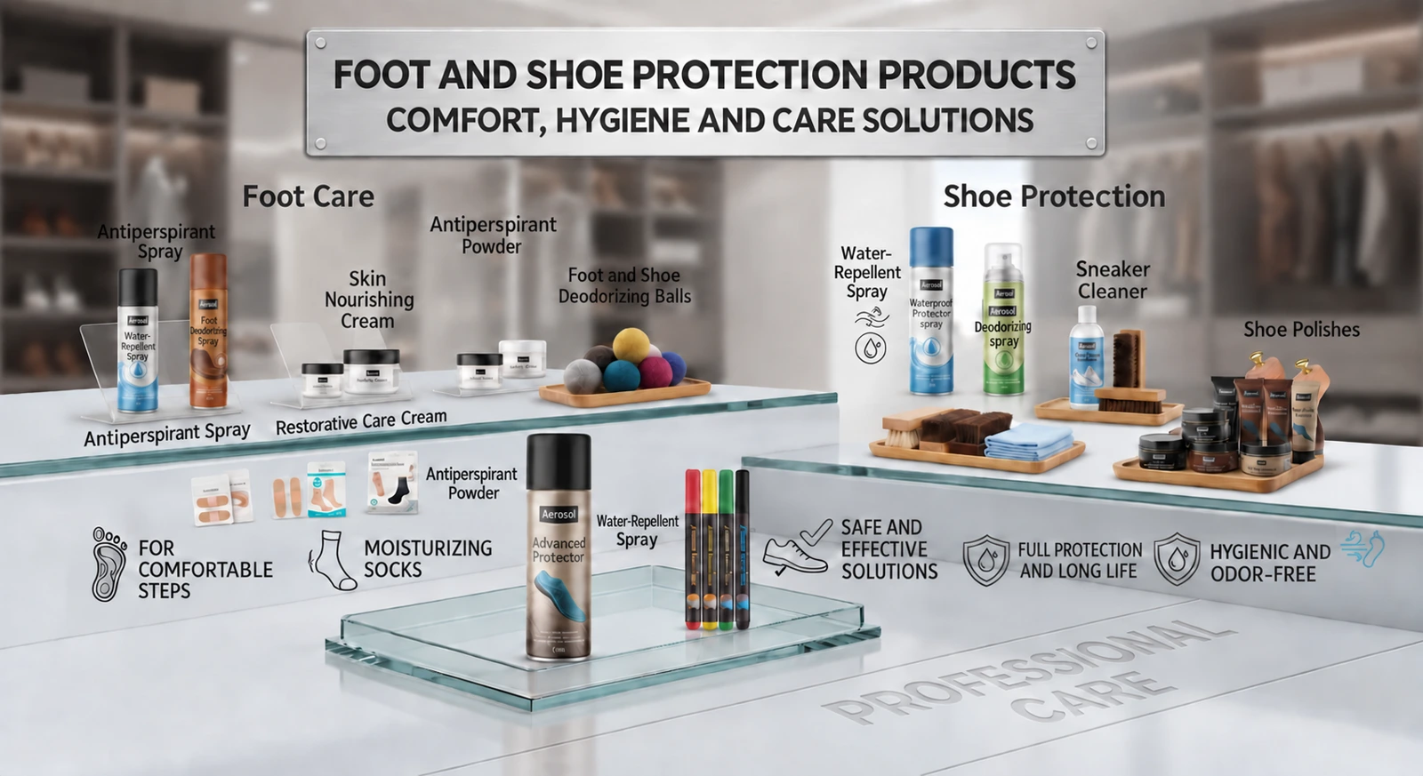 Foot and Footwear Care Products — product image
