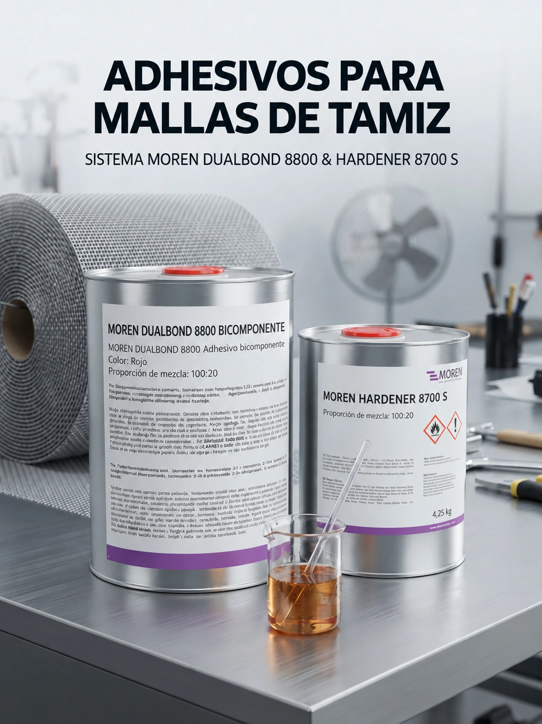 Adhesivos para mallas de cribado — imagen del producto