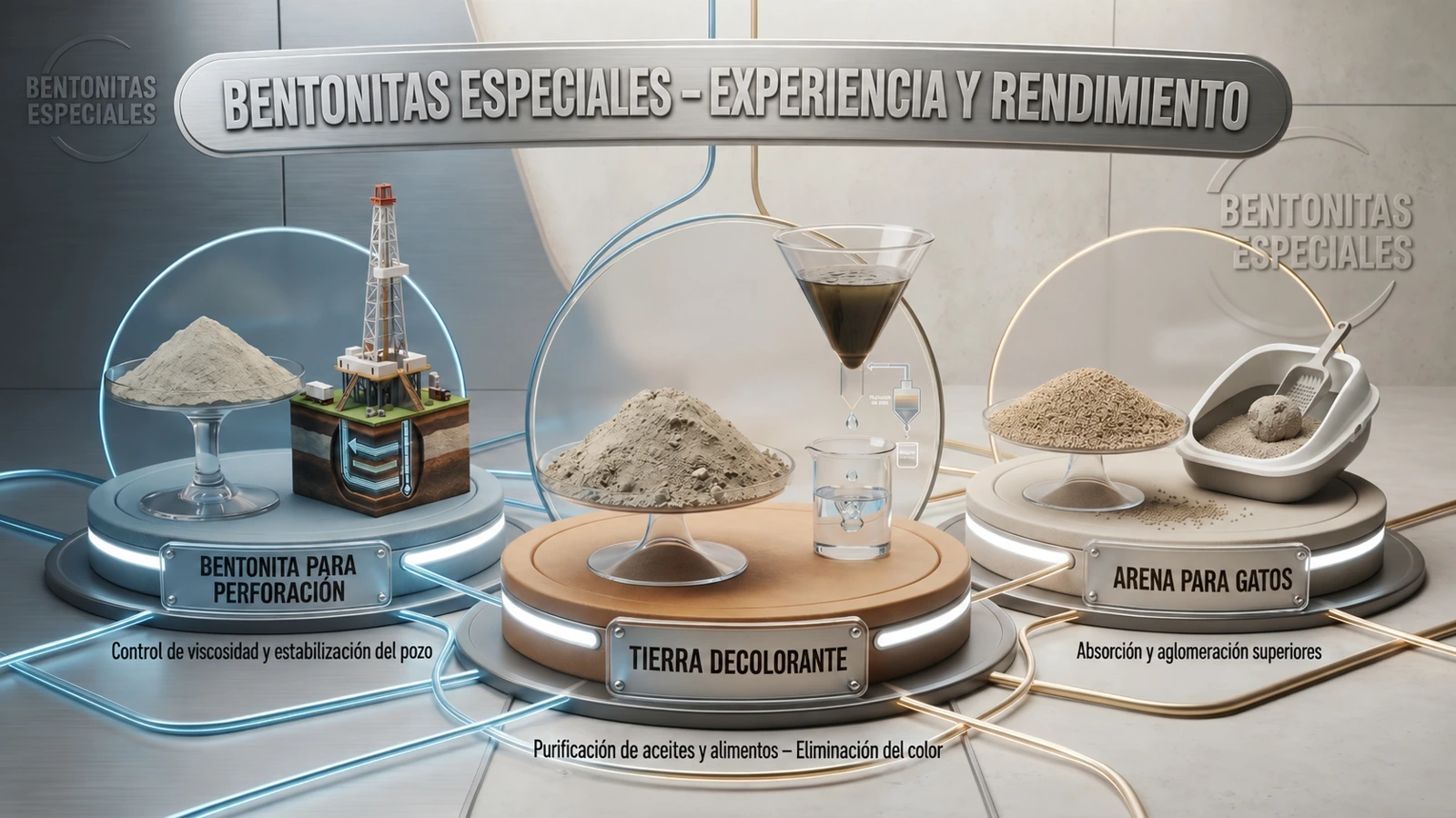 Bentonitas especiales — imagen del producto