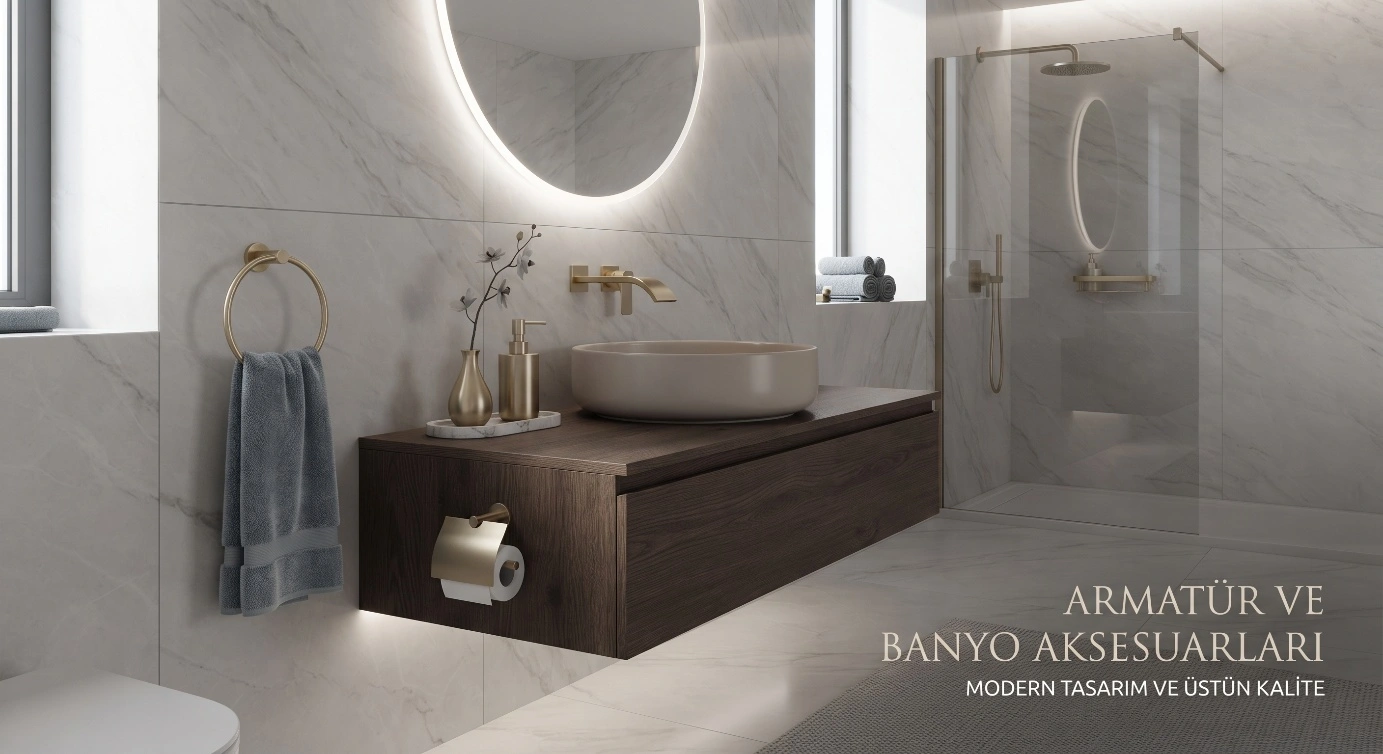 Armatür ve banyo aksesuarları — MOREN ürün görseli
